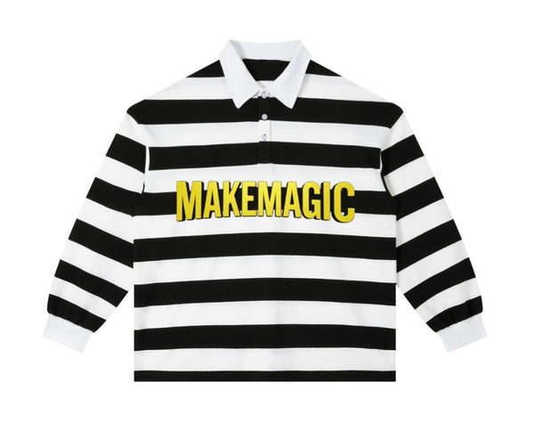 Sunstriped Rugby Polo
