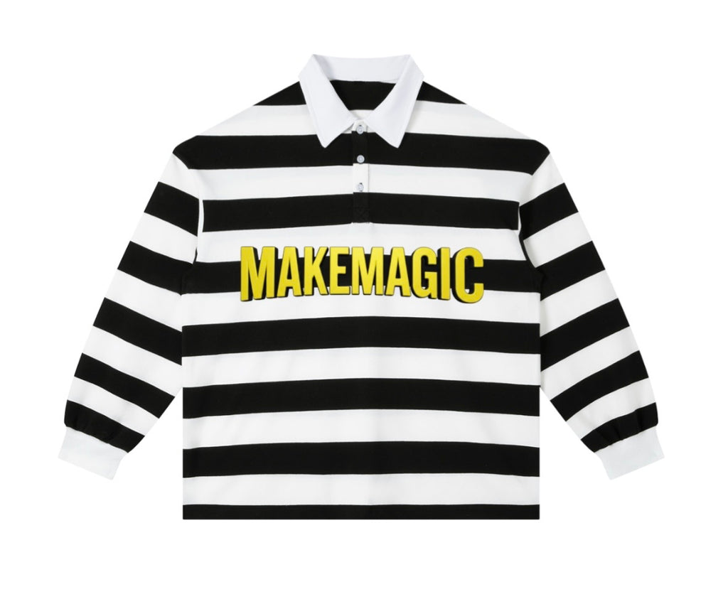 Sunstriped Rugby Polo
